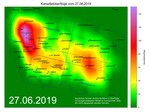 Heatmap für 27.06.2019